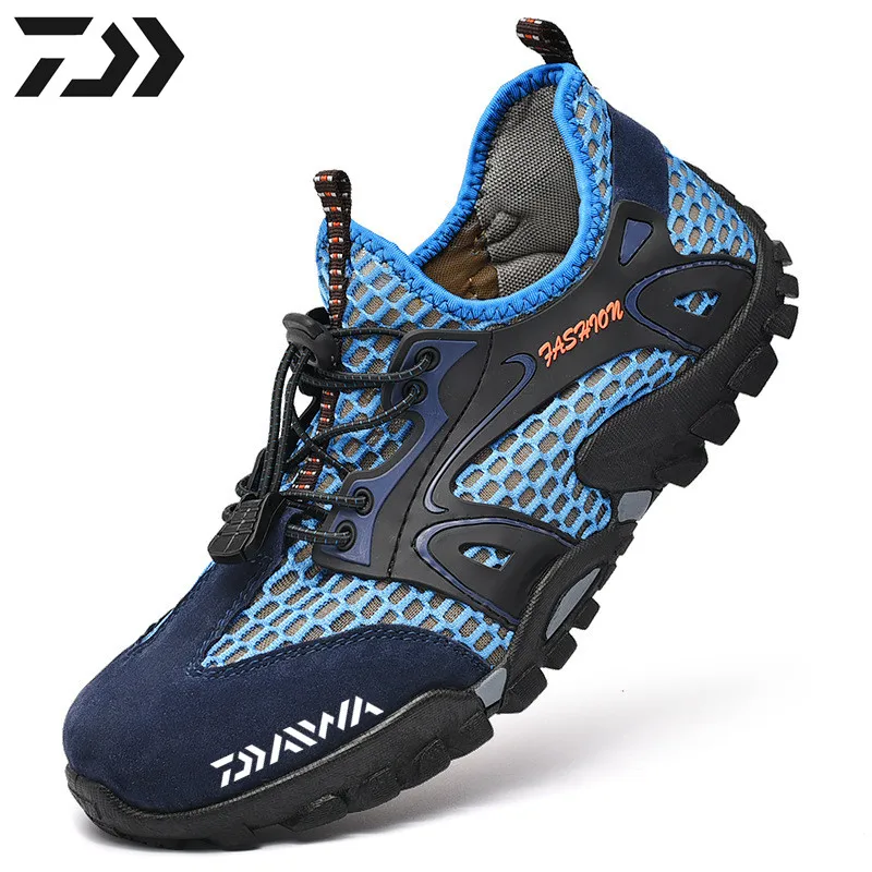 

2021 Daiwa Fishing Water Shoes Men Beach Outdoor Wading Shoes Climbing Shoes Surf Woman Quick-Drying Dawa Fishing Shoes