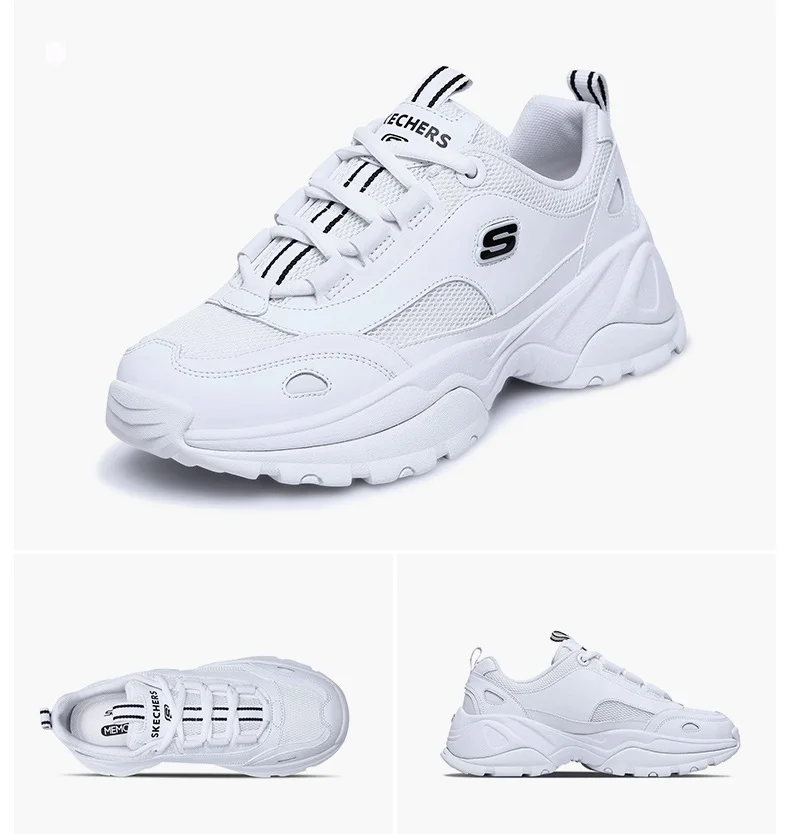 Обувь Skechers; женская повседневная обувь D'lites; кроссовки на платформе; обувь на танкетке; Женская оригинальная обувь; Zapatos De Mujer; 88888327-PKBK