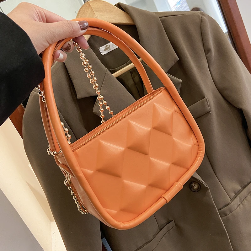 

This year's popular small bag women's 2021 new fashion rhombic chain bag portable small square bag messenger bag