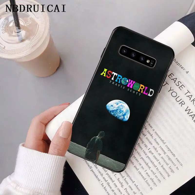 NBDRUICAI Travis Scott ASTROWORLD TOUR Silicone Phone Case for Samsung S9 plus S5 S6 edge S7 S8 S10 E | Мобильные телефоны и