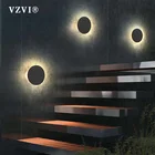 Водонепроницаемые светодиодные настенные светильники VZVI 10 вт, наружные бра для двора, сада, балкона, лестницы, крыльца, уличсветильник освещение