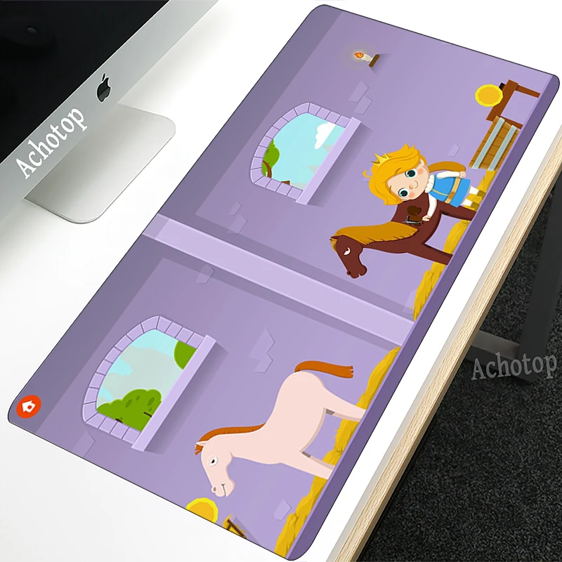 

900x400 The Little Prince Mousepad Laptop Gamer Mousepad Gaming Mouse Pad Cute Large Locking Edge Keyboard 70x30cm Deak pad Mats