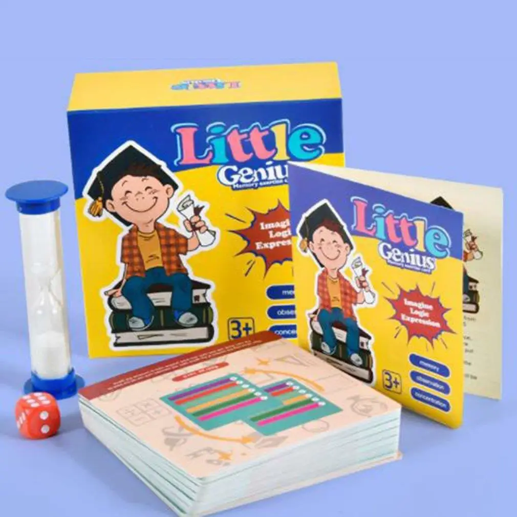 

Memory Practice Cards Board Games Children Toys Observation Memory Thinking Training English Version Montessori Educational Toys