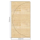 2022 г., новинка, создайте подставку под столовую ложку, высекальные штампы, деревянный нож, штамп, совместимый с большинством ручных высекальных резцов