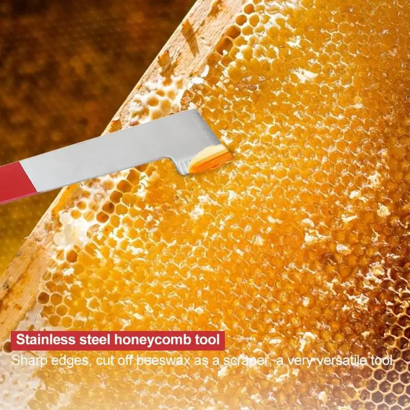1/2 шт. практичный скребок для улья пчеловодства с рамой из нержавеющей стали нож