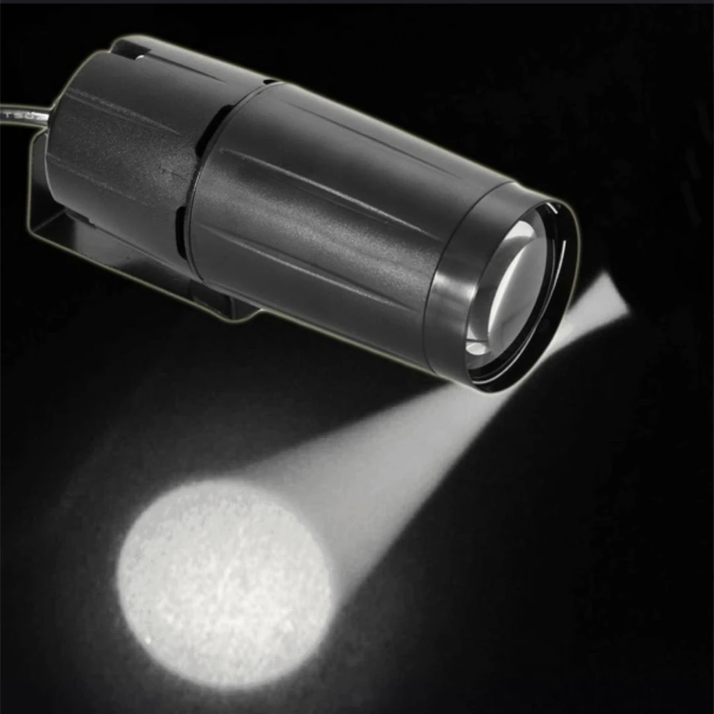 Светодиодный прожектор с белым лучом сверхъяркая лампа зеркальными шариками