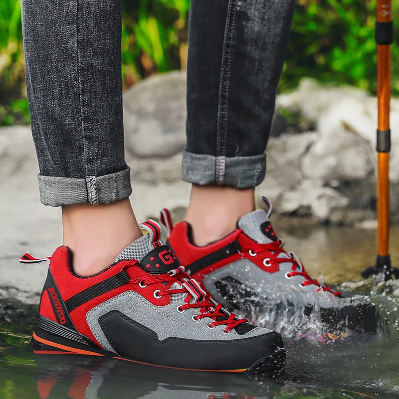 Мужская нескользящая обувь для скалолазания 2020 дышащие мужские спортивные