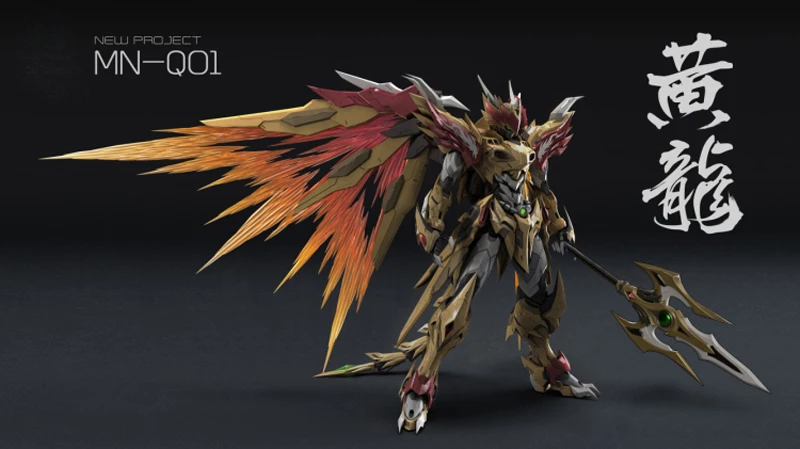 Billig MN-Q01 MetalMyth Eisen Waisen Gundam Barbados Dragon Warrior Legierung Fertig Gundam Action-figur Kinder Spielzeug Geschenk