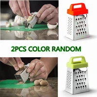 mini parmesan cheese grater stainless steel professional 4 side box grater for garlic gingerchocolate table grater