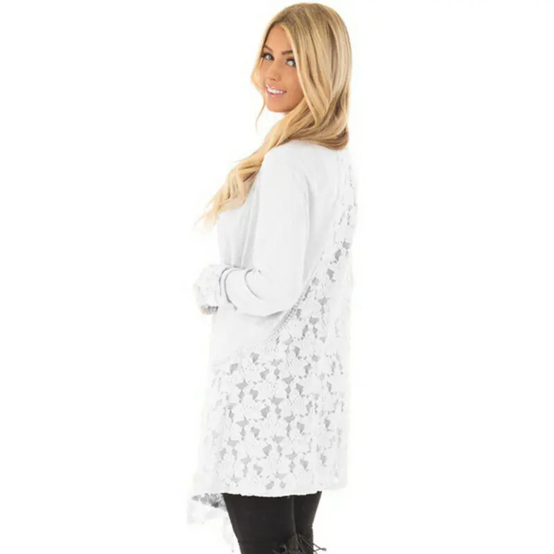 

2019 Fashion Cardigans Knitted Jacket Women Autumn Thin Knit Cardigan Coat Cotton Long Streetwear Coat Female Plus Size L-5XL