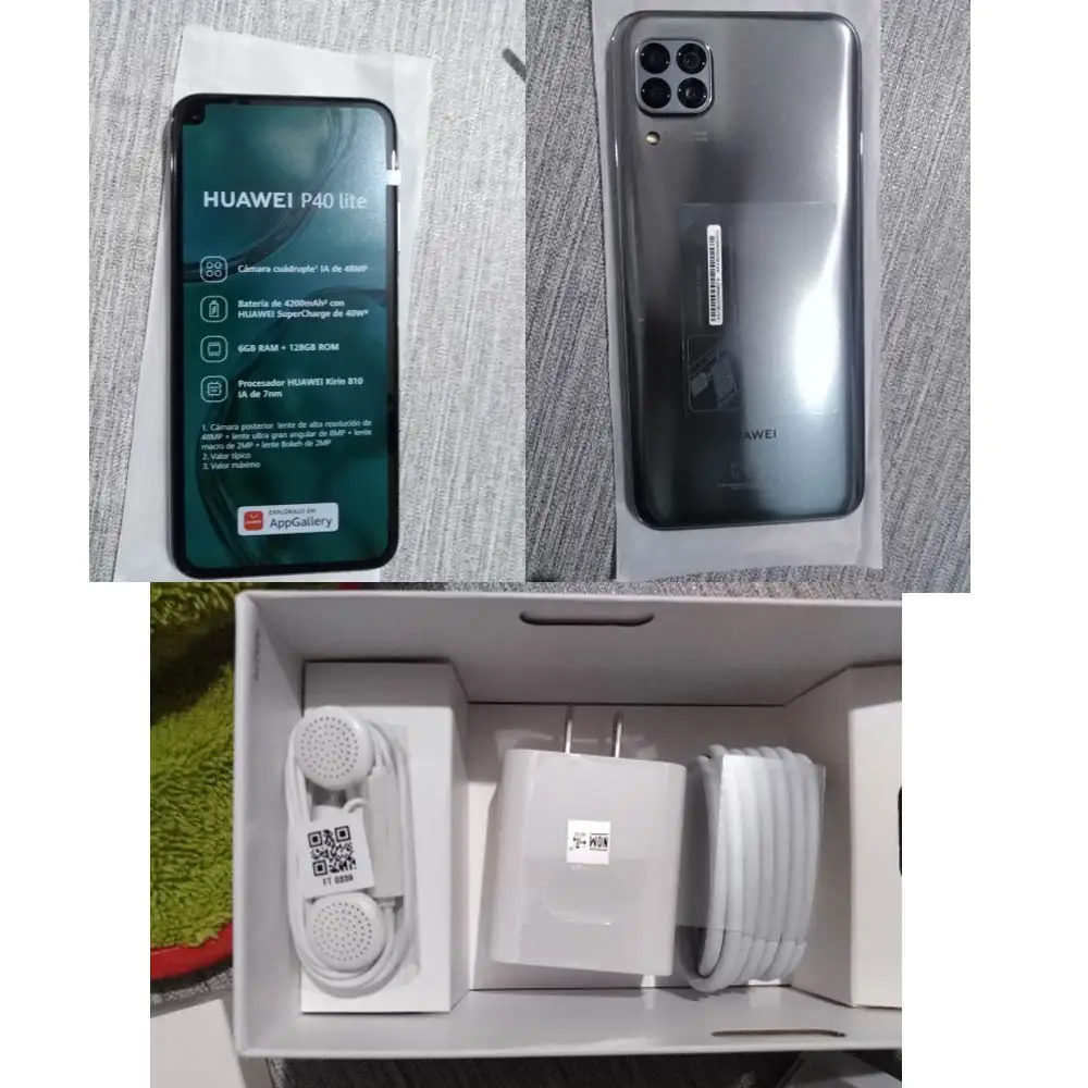 Huawei P40 Lite смартфон 6 ГБ 128 48MP 4 ''FHD экран Kirin 810 Octa Core телефон смартфоны PK xiaomi redmi note