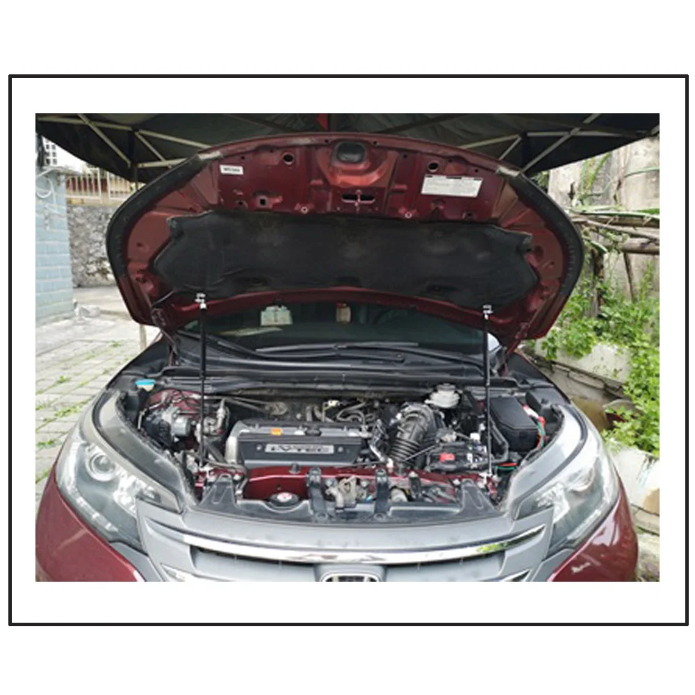 Для HONDA CRV CR-V 2012- 2x авто капот из углеродного волокна модифицировать газовые стойки Лифт поддержка амортизатор