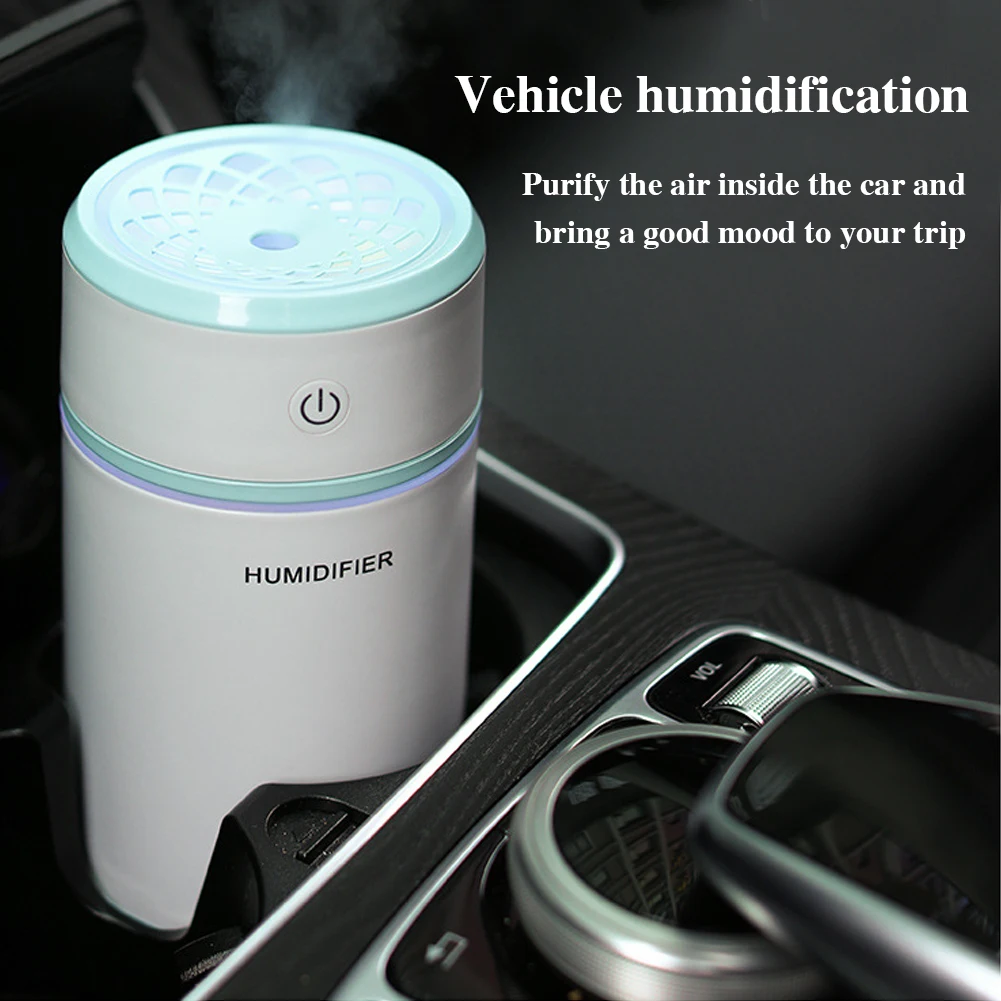 Мини вытяжной дизайн увлажнитель воздуха с светодиодный свет Ультразвуковой