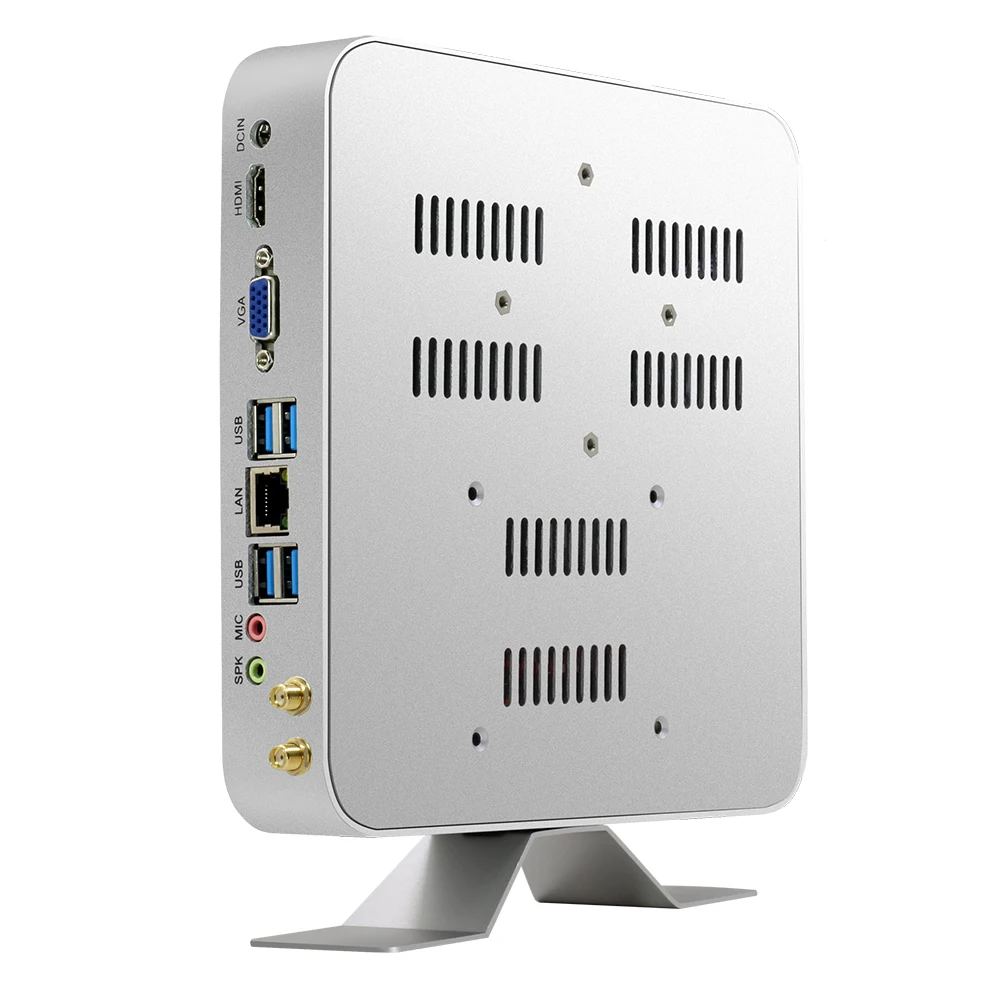 Мини-ПК Intel Core i7 7500U Windows 10 8 ГБ ОЗУ 256 Гб SSD HDMI VGA дисплей 300 м Wi-Fi Gigabit Ethernet домашний HTPC |