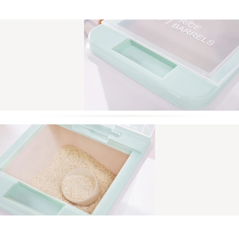 10 кг Коробка для хранения зерновых продуктов контейнер риса органайзер зерна