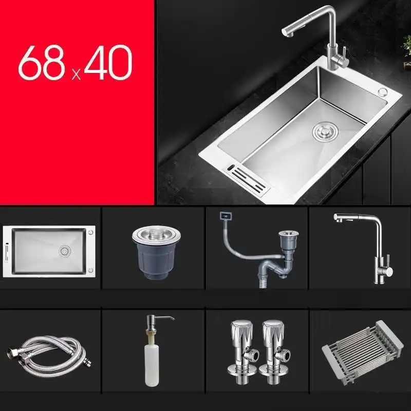 

Lavandino Cucina Zlewozmywak Acero Inoxidable Lava Manos Evier Cuisine Fregadero De Cocina Lavabo Cuba Pia Cozinha Kitchen Sink
