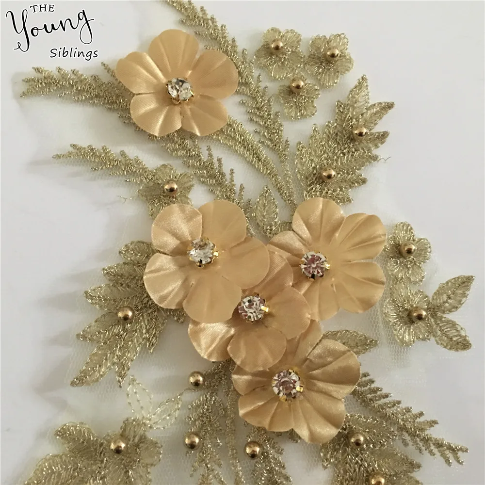 Высокое качество вышивка ABS жемчуг Сделай Сам кружевной тканевый Воротник