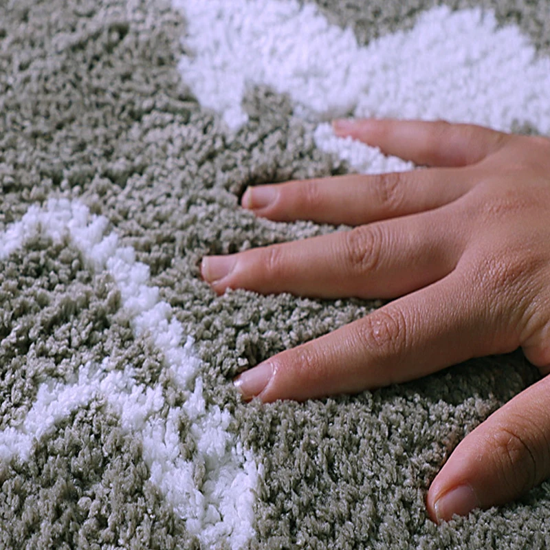 Дверной коврик ковер из полиэстера нескользящий для спальни кухни ванной