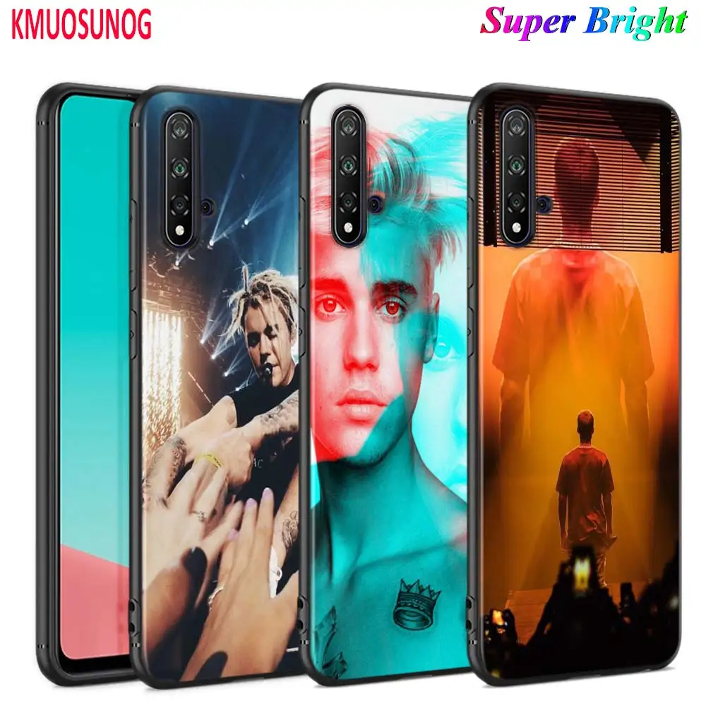 

Black Cover Justin Bieber for Huawei Nova 5 3i P Smart Z Plus 2019 P30 P20 Pro P10 P9 P8 Lite Plus Phone Case