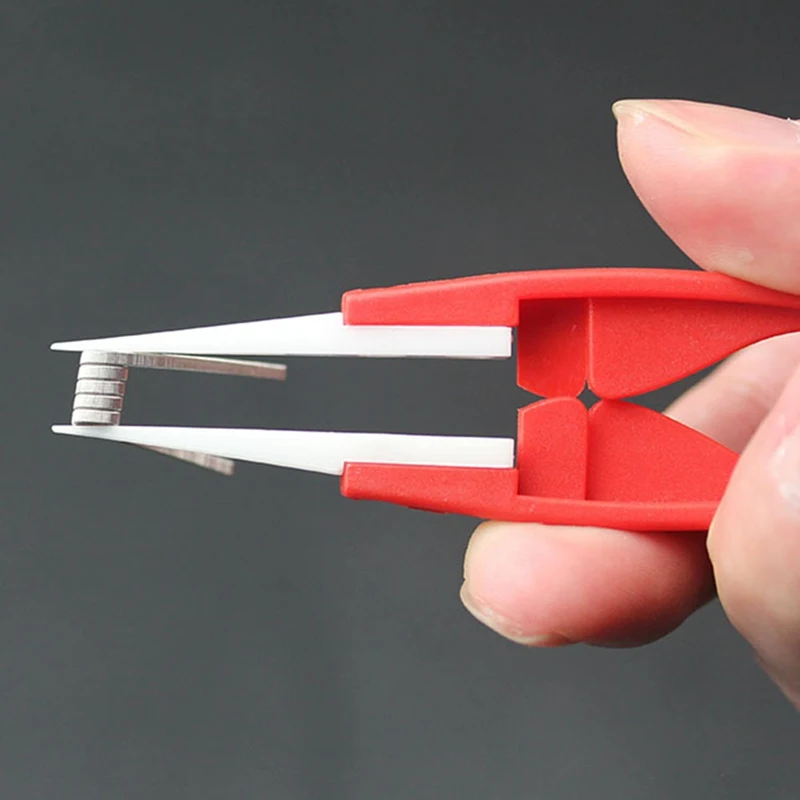 

Multifunction Vape Ceramic Tweezer Heating Resistant Coil With Handle Useful Tool For DIY Building RDA RTA RDTA