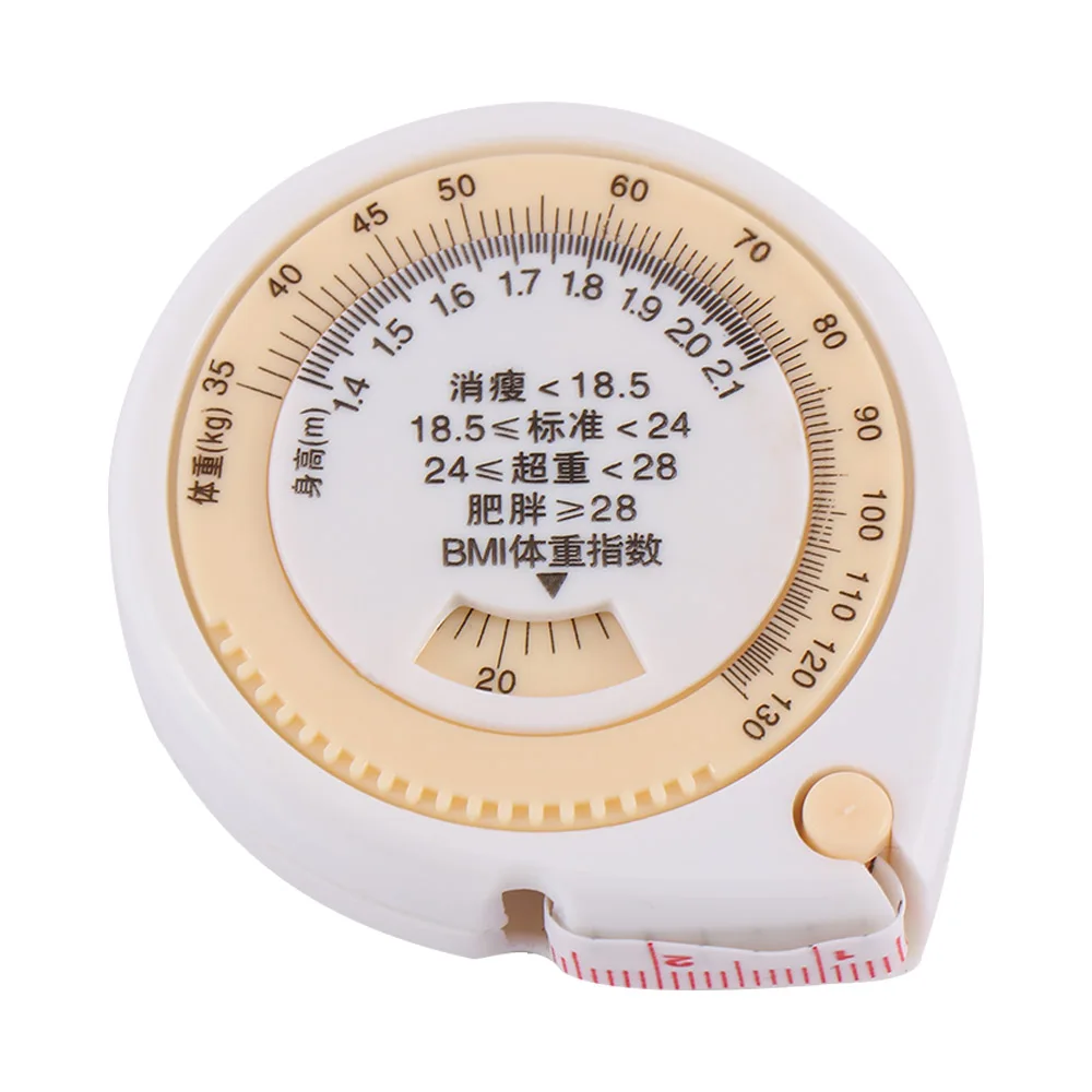 Практичный ИМТ объем талии бедер Индекс Массы 150 см автоматическая выдвижная