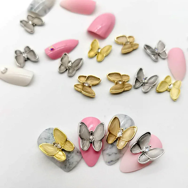 5 звёздочек бабочки в сочетании с золотым цирконом износостойкая Броня 3D твердая