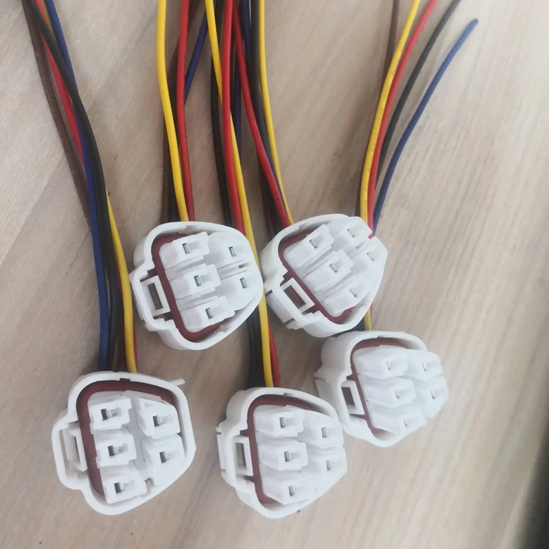 1/2/4 шт./лот 7 Pin/Way высоковольтный разъем для катушки зажигания с проводным кабелем