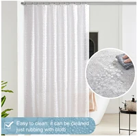 transparent shower curtains waterproof bath curtains high quality bathing curtains mildewproof bathroom curtains home decoration