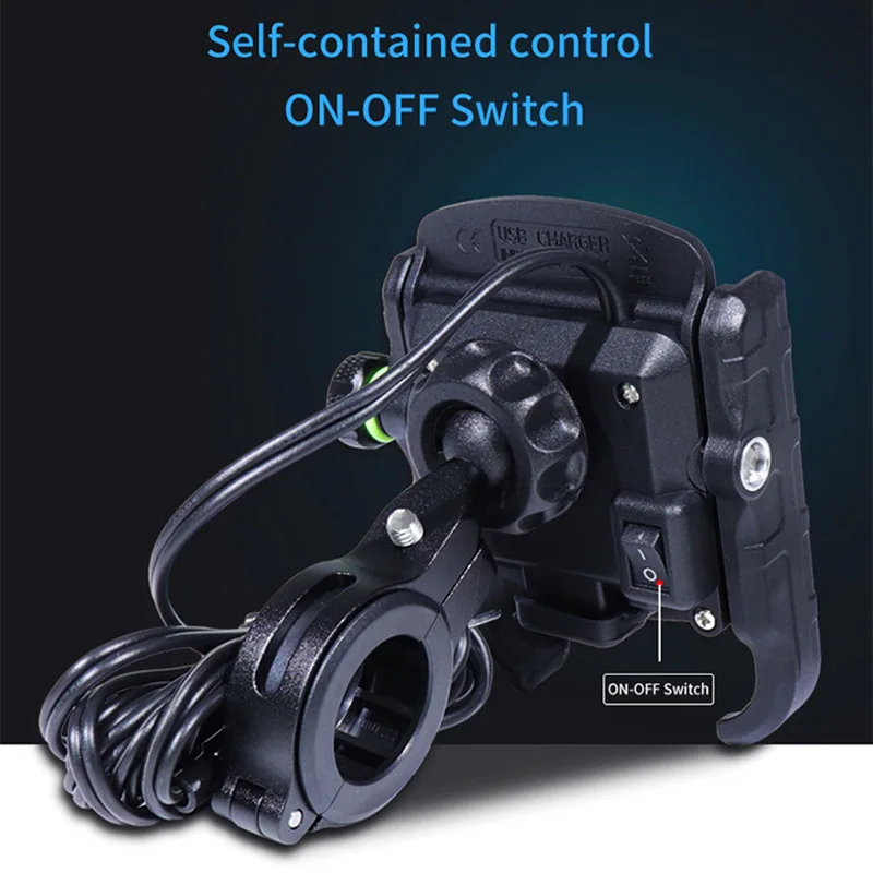 Новый мотоциклетный держатель для телефона зарядное устройство