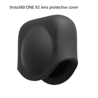 in stock insta360 one x2 lens cover silicone lens protective cap durable silicone lens protector sports camera accessories