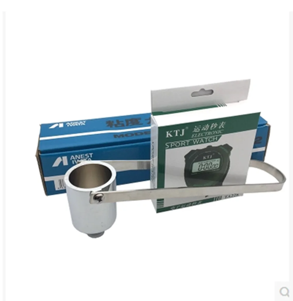 Paint Viscosity Cup Viscometer Flow With Stopwatch Mixing Thinning Tool Test 2# | Инструменты