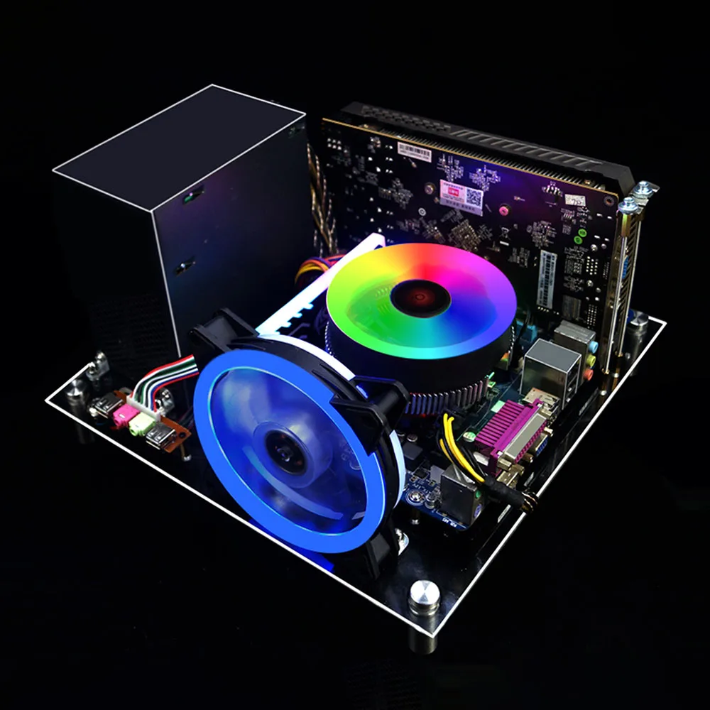 ITX MATX ATX пк открытая воздушная рамка тестовая настольная материнская плата Overclock