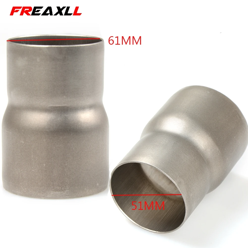 Универсальный 61mm-51mmмотоцикл модифицированный глушитель трубы адаптер Редуктор