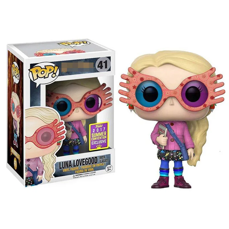Funko Pop Гарри Поттер серия 47 Луна Лавгуд с Львом плащ коллекционные игрушки