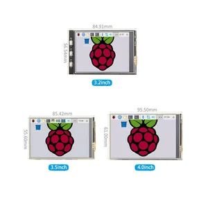 MHS высокоскоростной SPI серии 3,2 дюймов3,5 дюймов4,0 дюймов сенсорный цветной дисплей для raspberry PI