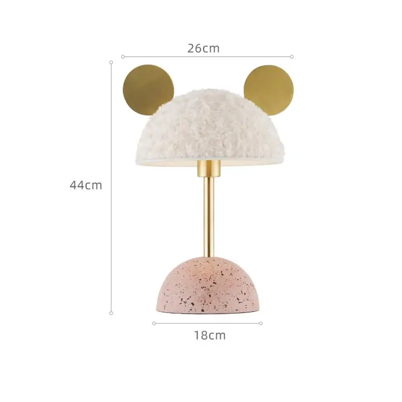 Современная железная настольная лампа домашний декор Мультяшные настольные