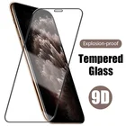 Защитное стекло 9D для iPhone 11, 12 Pro, XR, Max, X, XS Mini, 6, 6S, 7, 8 Plus, iPhone SE 2020 HD