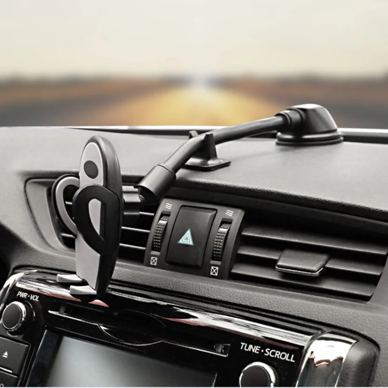 fit up till to 7 cell phone car holder windshield dashboad car phone mount mobile support for iphone 12 pro max 11 free global shipping