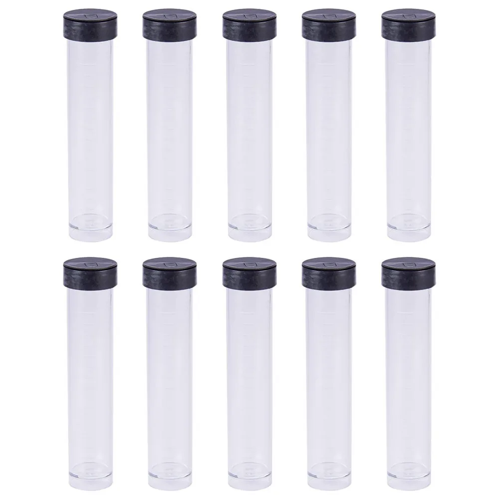 

40 Pcs Clear Beads Storage Containers Set Transparent Small Storage Jars