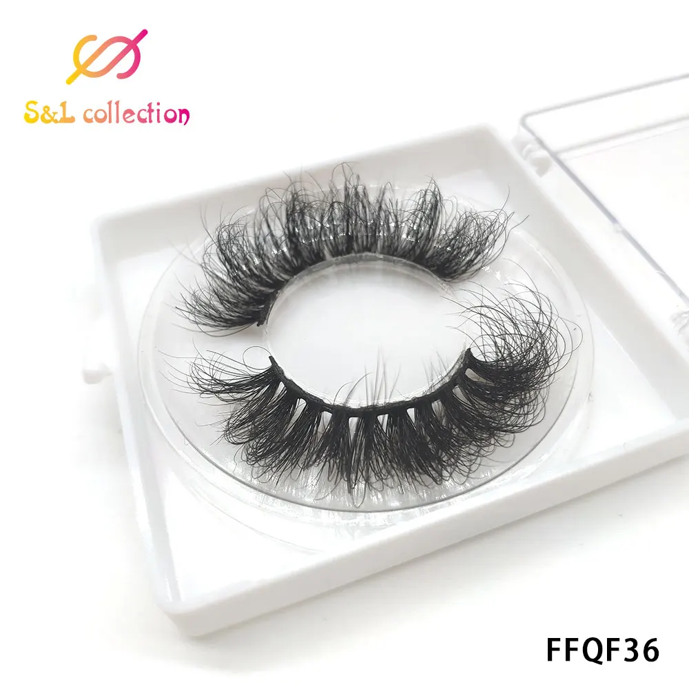 3d драматический объем норковые ресницы оптом Wispy волосы с упаковочной коробкой