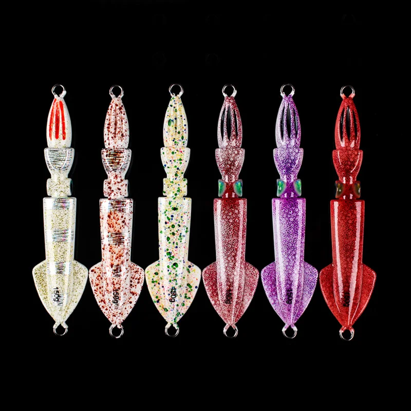 Lurekiller новинка приманка для джиггинга свинцовая рыба 3D печать светящийся цвет 150 г