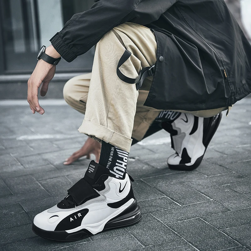 

Men's Casual Sports Shoes Men Winter Air-Cushion Boots Man Leather Male Sneakers Running Hiking Training Ball Shoes