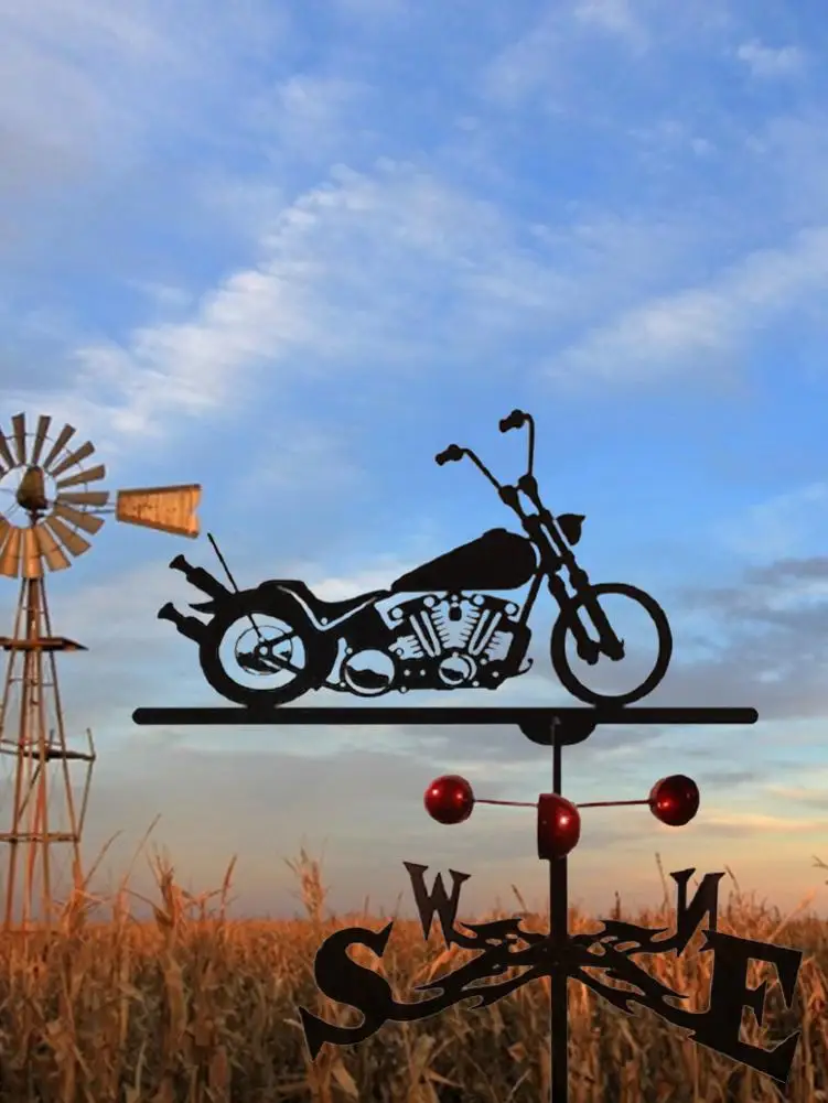 

Weather Vane Courtyard Roof Farm Wind Vane Flying Dragon Dog Man And Dog Metal Wind Vane European Retro Wind Vane For Garden