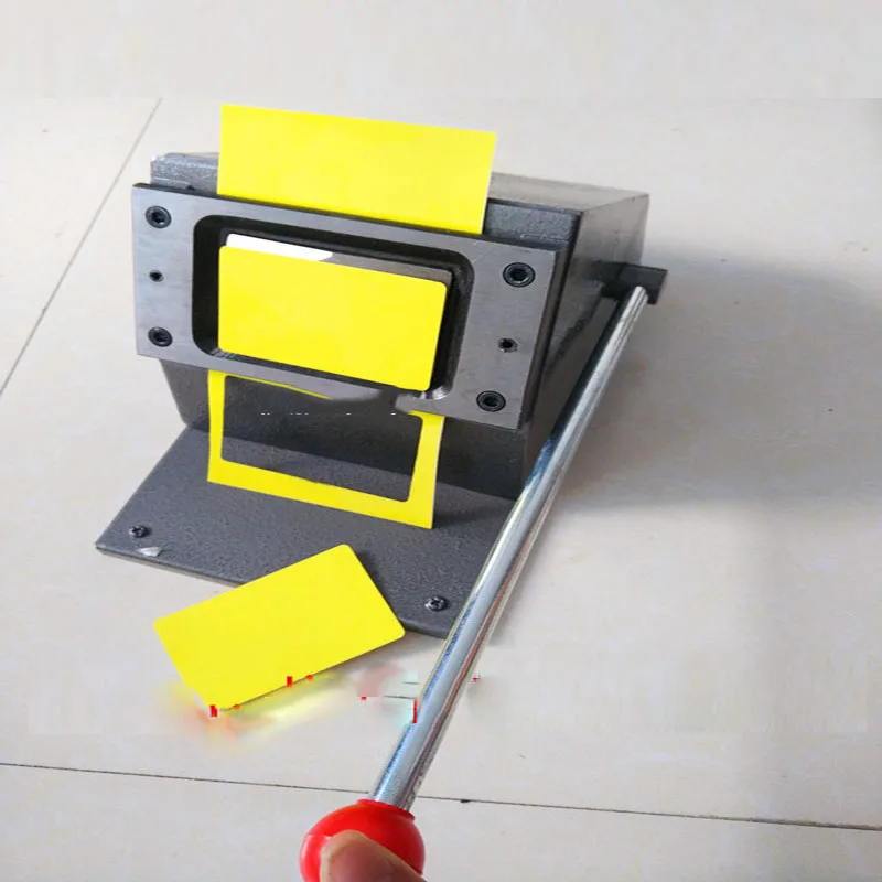 PVC Card Cutter Can Be Customized To Various Specifications and Shapes Regular 86 * 54