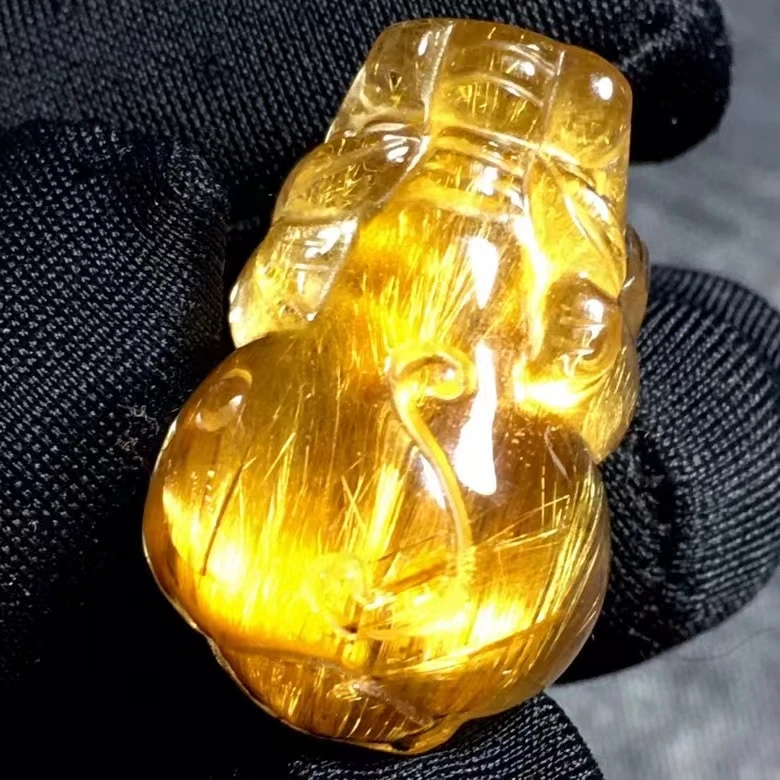 

Цепочка с подвеской из натурального золота, 25x16,5x14 мм