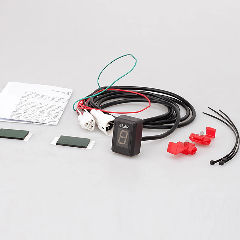 Электроника для мотоцикла ЖК дисплей 6 скоростей 1 уровня индикатор передачи