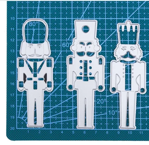 

3pcs Hat and beard boy Metal Cut Dies Stencils for Scrapbooking Stamp/photo album Decorative Embossing DIY Paper Cards