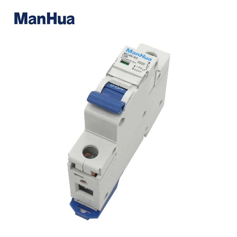Новый дизайн 6KA 6000A 110 В 220 кривая C MCB ДПН 1P 6A 16A 20A 32A 63A CE сертификат светодиодный
