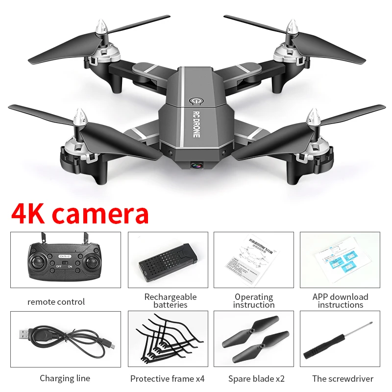 Мини Дроны с камерой hd Профессиональный rc вертолет селфи дроны Дрон Квадрокоптер