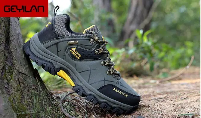 

2019 Men casual shoes Outdoor Sneakers Breathable Hiking Shoes Big Size Outdoor Hiking Sandals Men Trekking Trail Free shopping